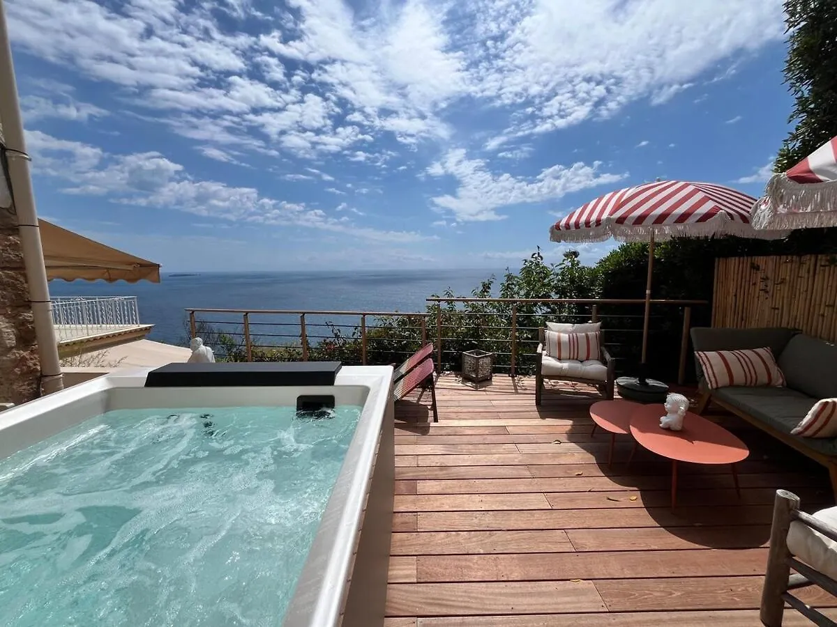 Maison Vue Mer Panoramique Et Jacuzzi Théoule-sur-Mer 0*,  Fransa